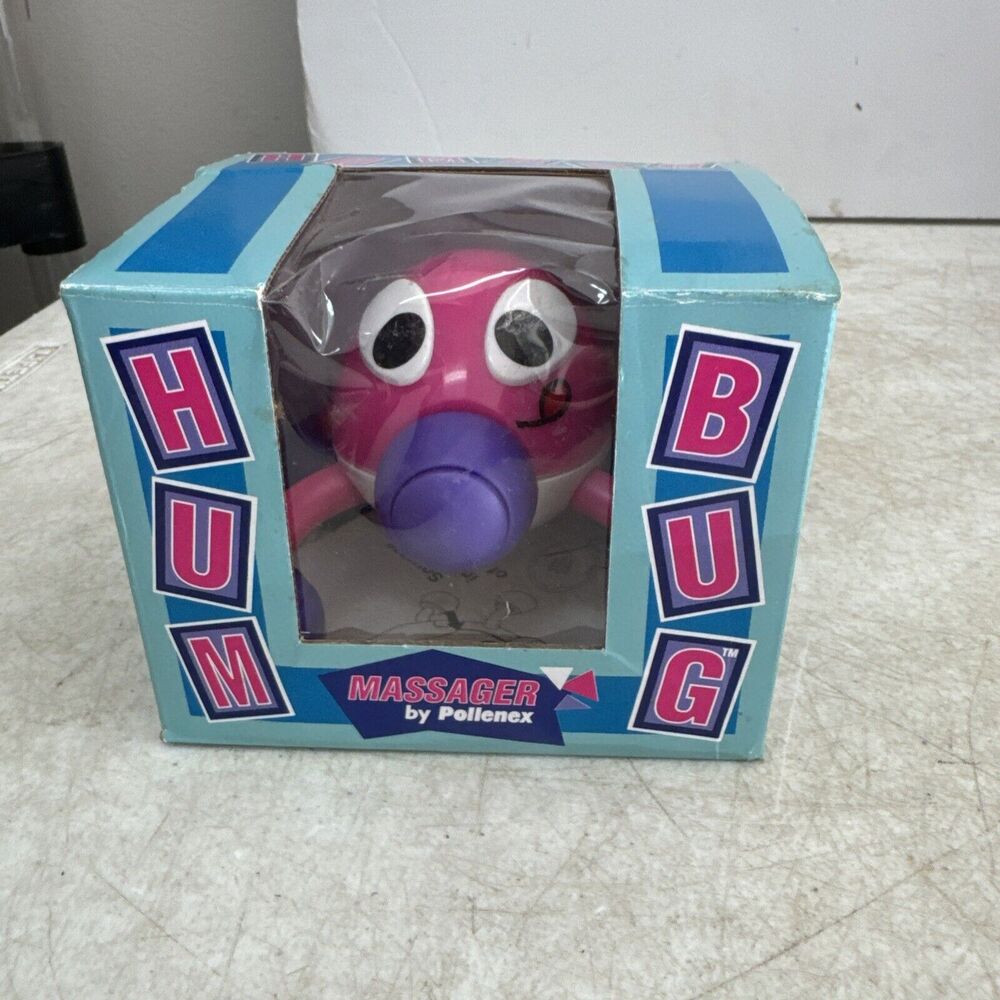 Vintage Hum Bug Massager By Pollenex 1995 In Original Box NEW IN BOX